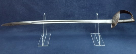 British 1899 Pattern Cavalry Troopers Sword, 1st Kings Dragoon Guards 9